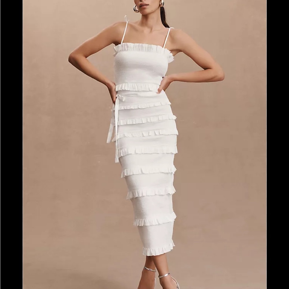 V. Chapman Lily Dress in White